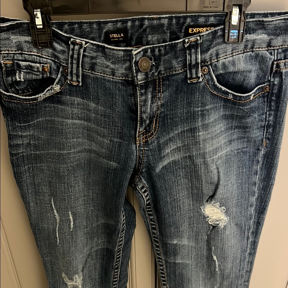Express Stella Women's Blue Jeans